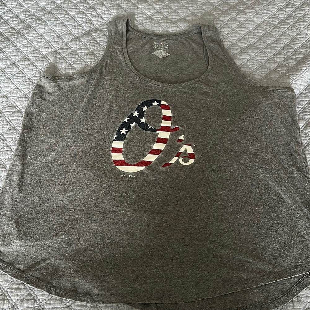 Women’s XXL tank O’s Patriotic